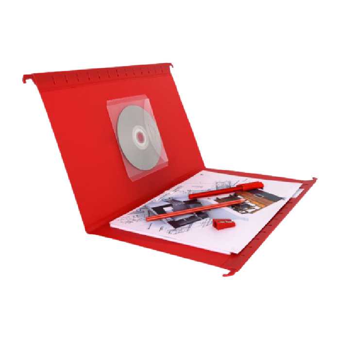 پوشه آویز پاپکو HF-01FC بسته 25 عددی