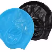 کلاه شنا سیلیکونی گوش دار 