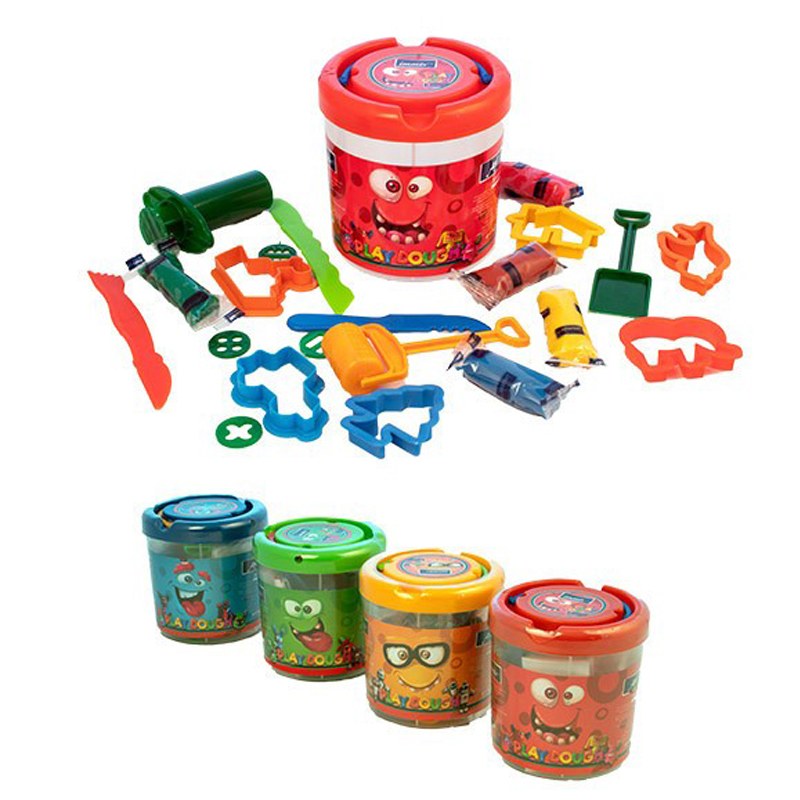 خمیر بازی سطلی 5 رنگ ایمر 