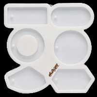 قالب سیلیکونی جا کلیدی هندسی سلنا