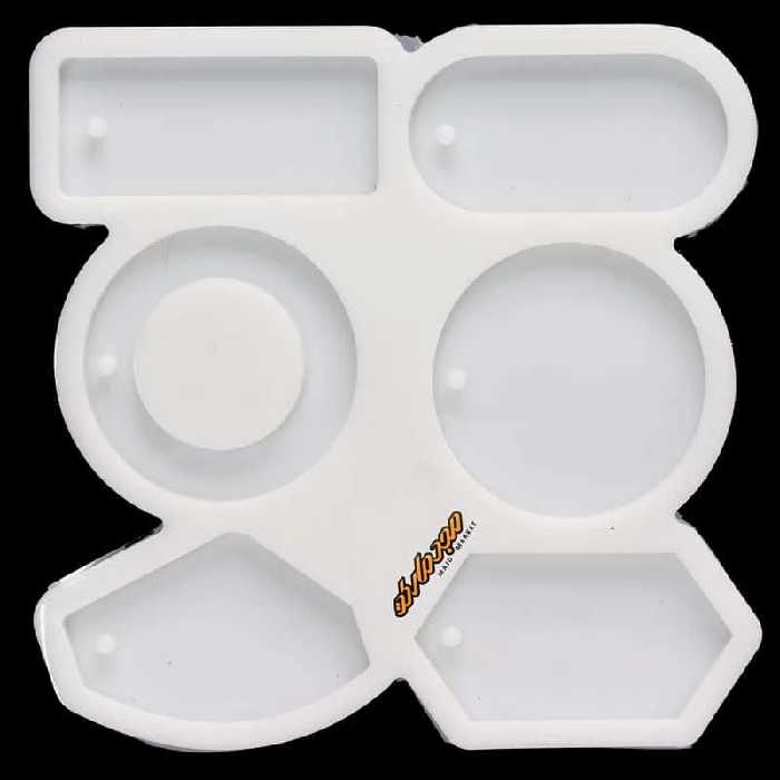 قالب سیلیکونی جا کلیدی هندسی سلنا