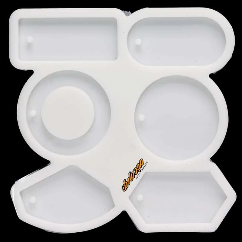 قالب سیلیکونی جا کلیدی هندسی سلنا