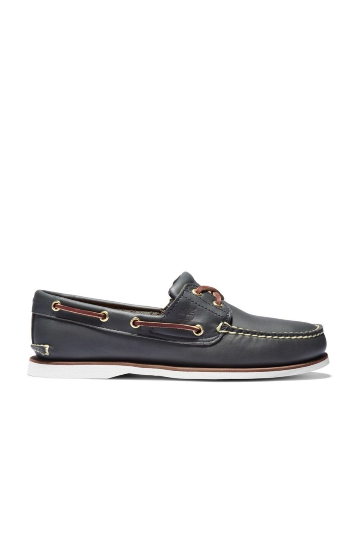 لوفر آبی مردانه کفش دریایی کلاسیک BOAT 2 EYE Navy Blue 100575586 Timberland