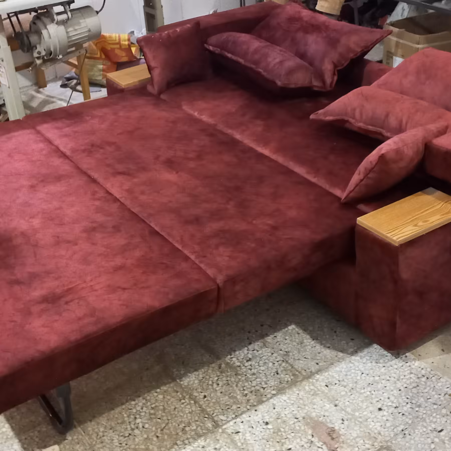 مبلمان تختخوابشو تاشو فلز