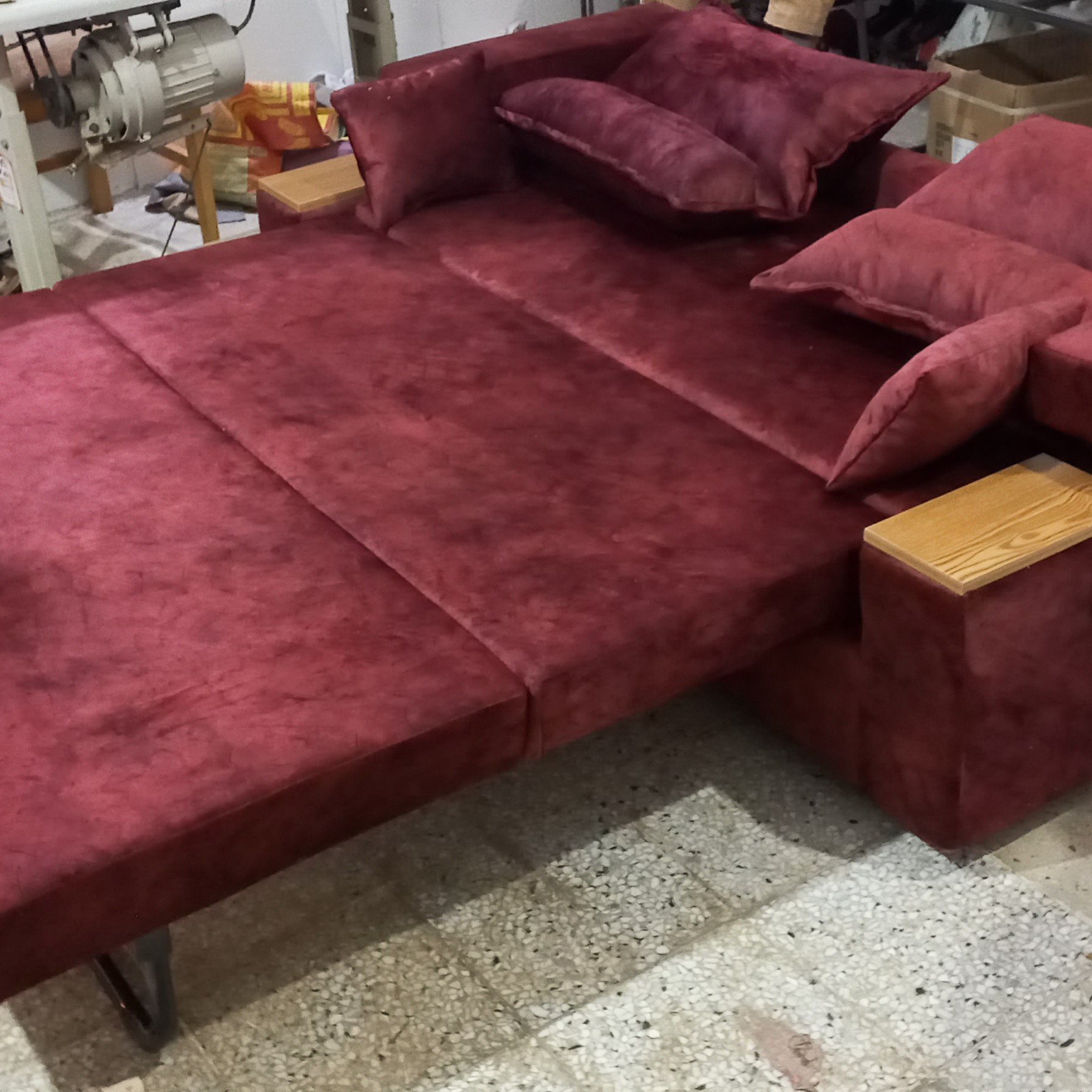 مبلمان تختخوابشو تاشو فلز