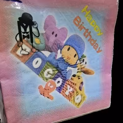 دستمال کاغذی تولدیکعددی