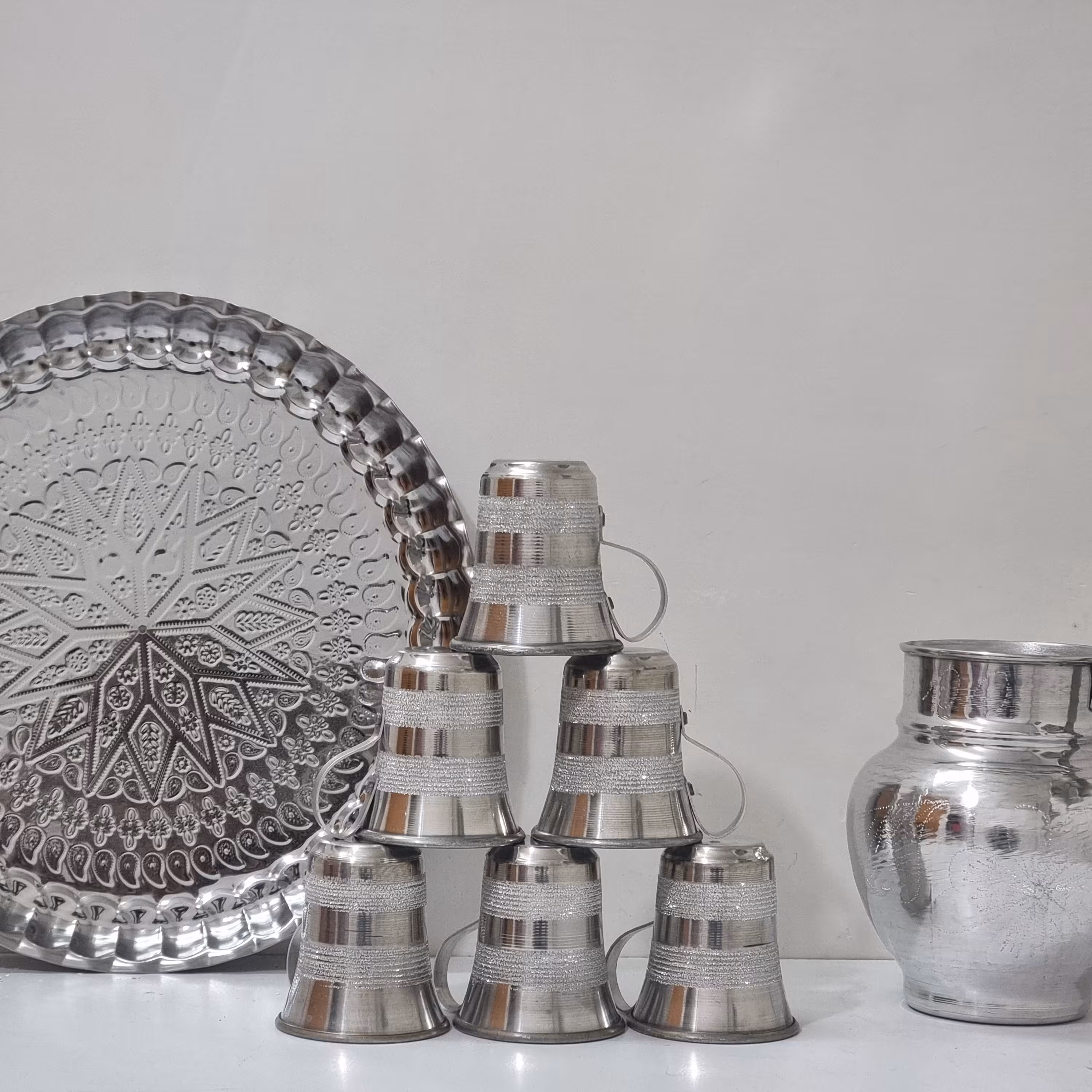 پک 8پارچه شربت خوری روحی لیزری