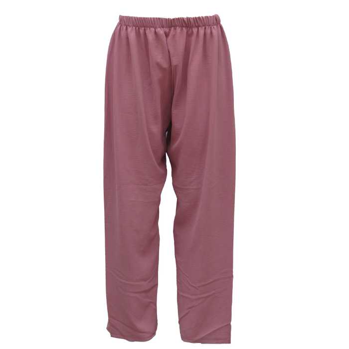 شلوار زنانه ابر و بادی رنگ ارغوانی