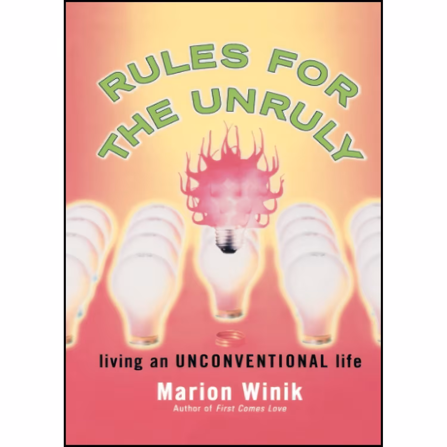 کتاب زبان اصلی Rules for the Unruly اثر Marion Winik