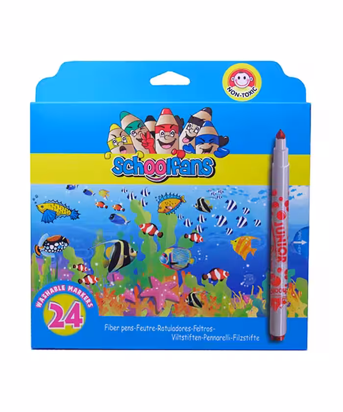 ماژیک نقاشی  اسکول فنس  جونیور 24 رنگ کد 92402