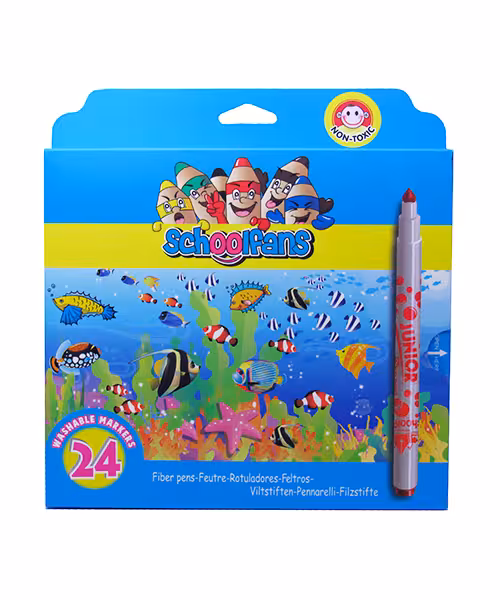 ماژیک نقاشی  اسکول فنس  جونیور 24 رنگ کد 92402