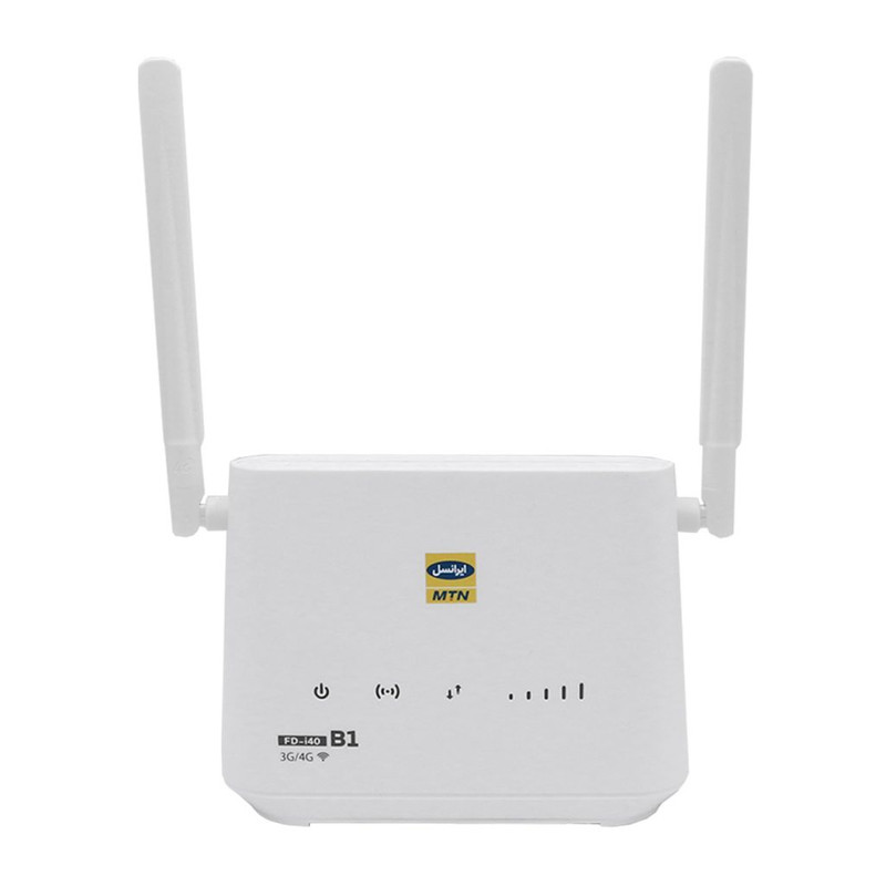 خرید و قیمت مودم روتر سیمکارتی 4G/LTE ایرانسل مدل FD i40 B1 آنلاک