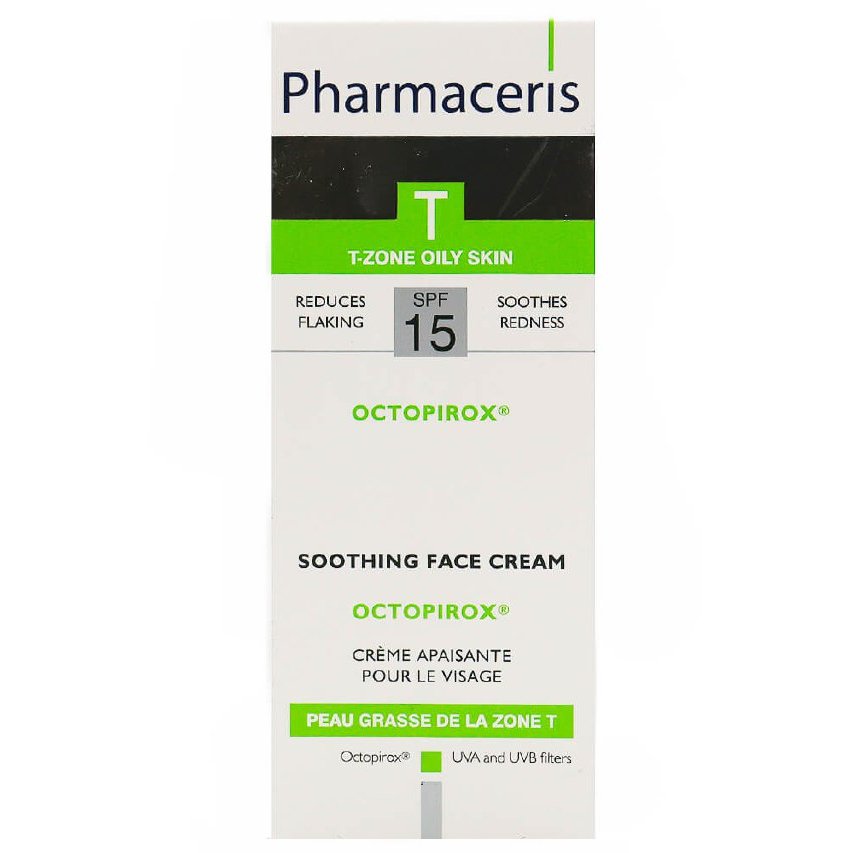 کرم تسکین دهنده صورت مخصوص درماتیت سبورئیک فارماسریزspf15