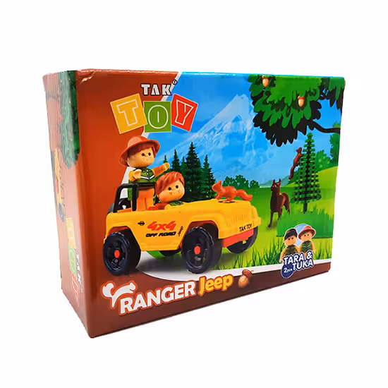 بازی ساختنی رنجر جیپ 25 قطعه