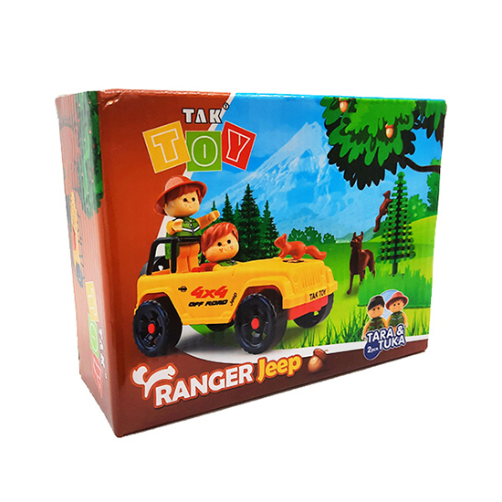 بازی ساختنی رنجر جیپ 25 قطعه