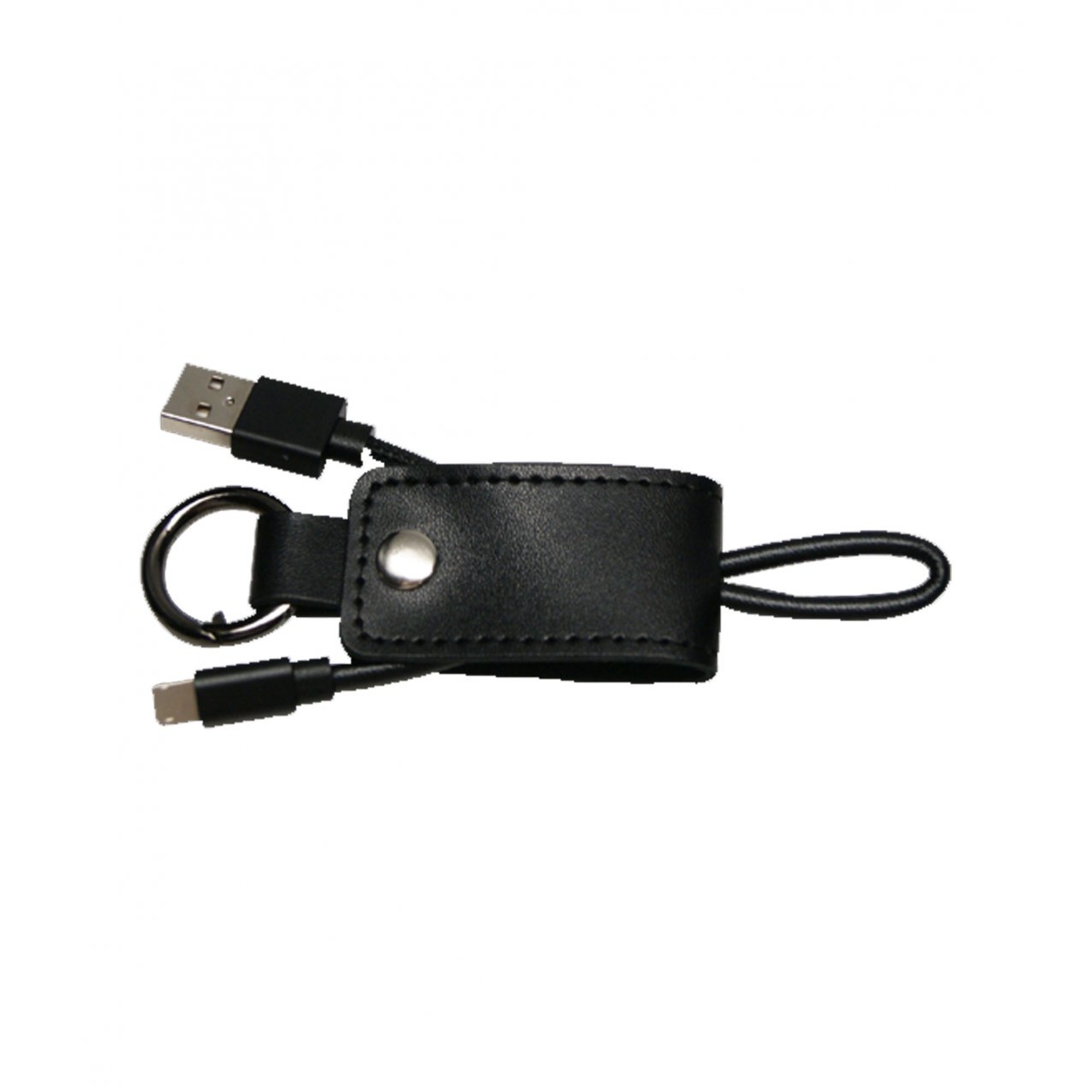 کابل شارژ هوشمند چرمی مشکی