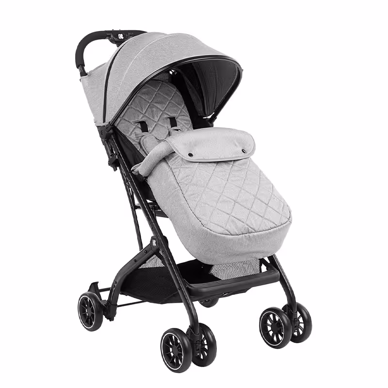 کالسکه کودک کیکابو تک Kikka Boo مدل Miley رنگ طوسی روشن کد 4169428