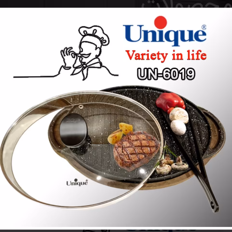 تابه گریل چدنی بیضی یونیک کد 6019
(ارسال رایگان)
