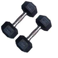 دمبل شش ضلعی 2 کیلوگرمی بسته دو عددی