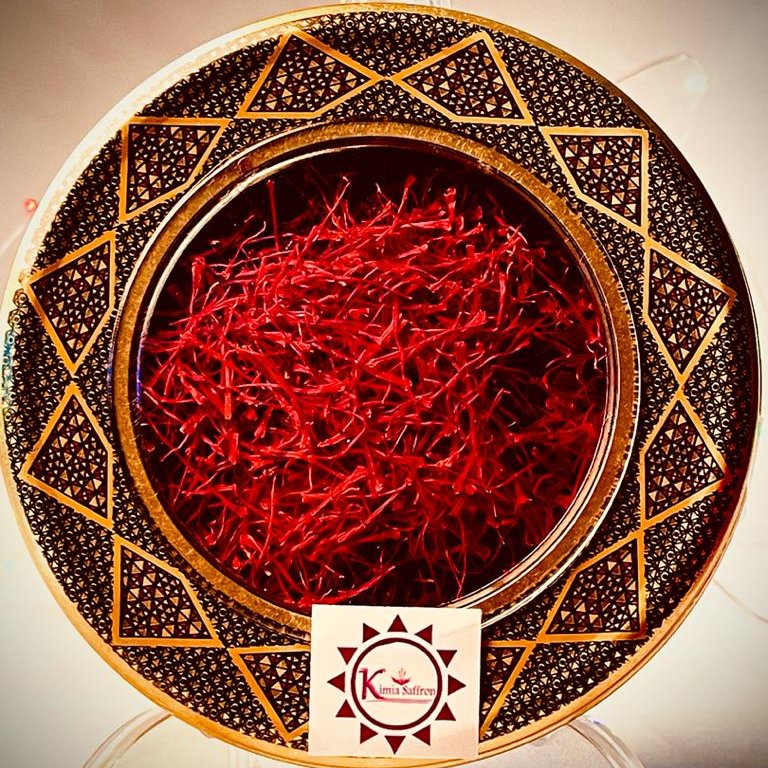 زعفران نگین یک مثقالی خاتم