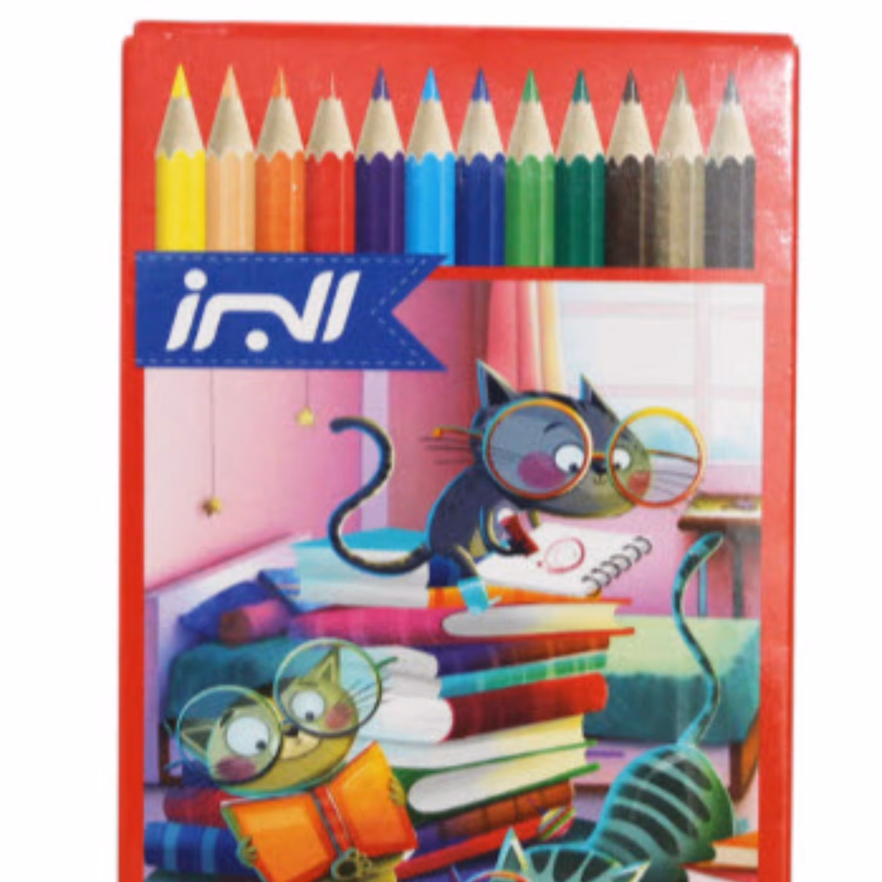 مداد رنگی 12 رنگ البرز