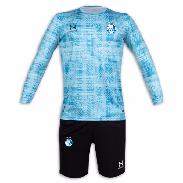 پیراهن و شورت دروازه بانی استقلال 2023 (آبی)