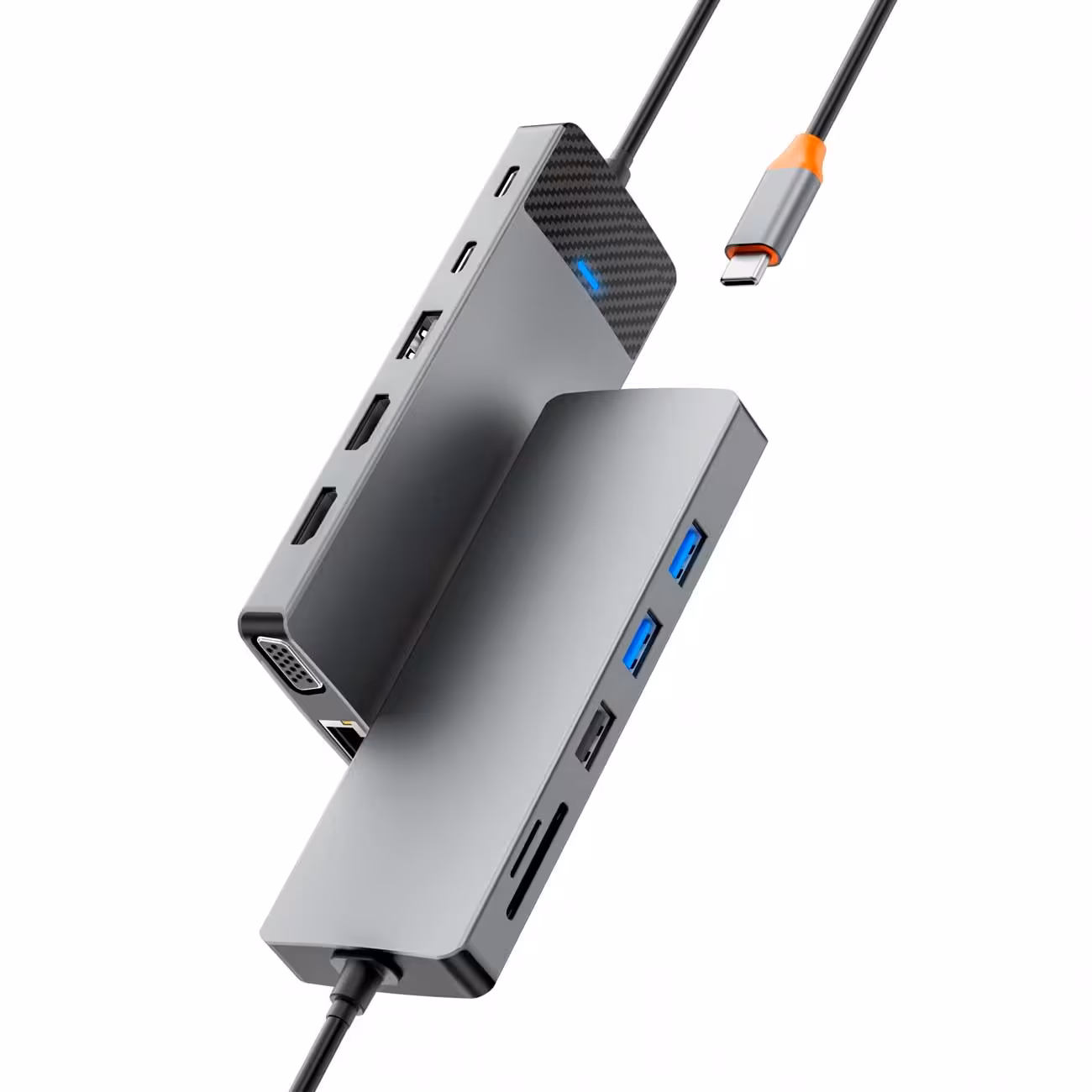 هاب تایپ‌سی 12 پورت ویوو Linker 12 in 1