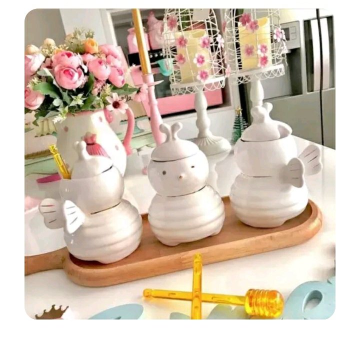 عسل خوری سرامیکی زنبور