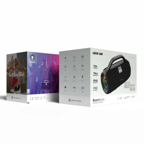 خرید و قیمت اسپیکر بلوتوث گرین لاین مدل BoomBeats - کی ام کالا