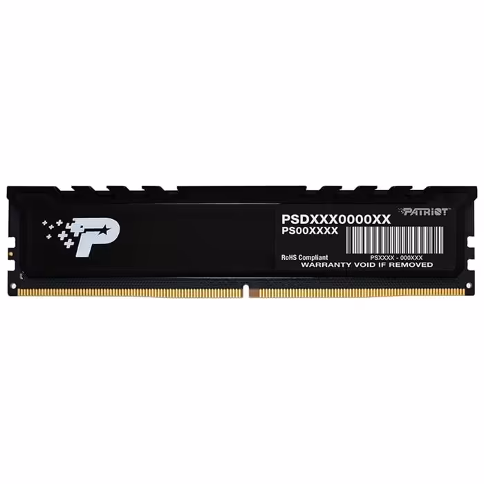 رم کامپیوتر DDR5 تک کاناله 4800 مگاهرتز CL40 پاتریوت مدل Premium ظرفیت 32 گیگابایت