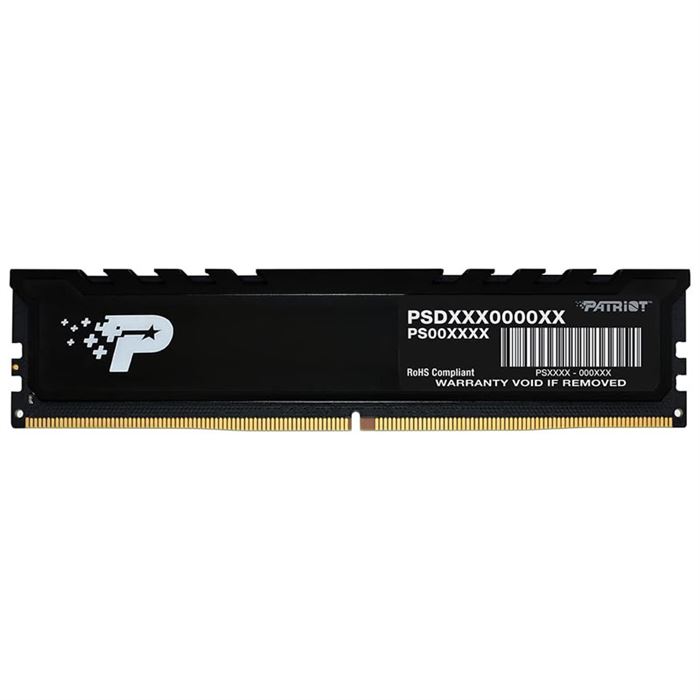 رم کامپیوتر DDR5 تک کاناله 4800 مگاهرتز CL40 پاتریوت مدل Premium ظرفیت 32 گیگابایت