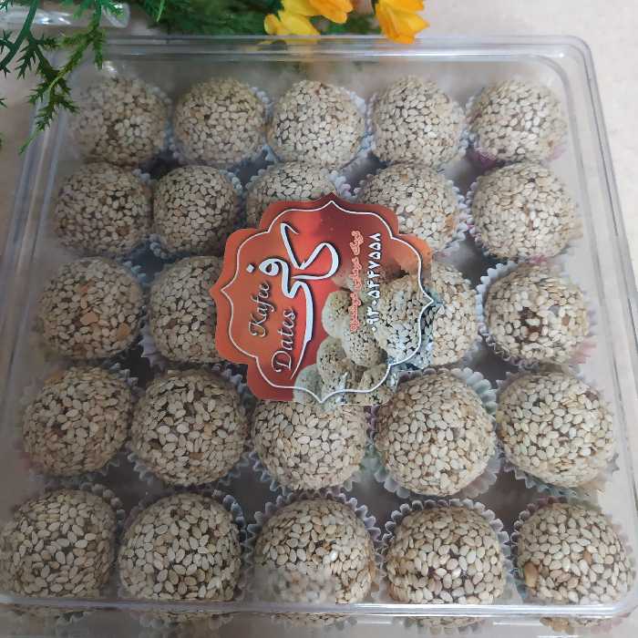 توپک خرما کنجد ی جدید 