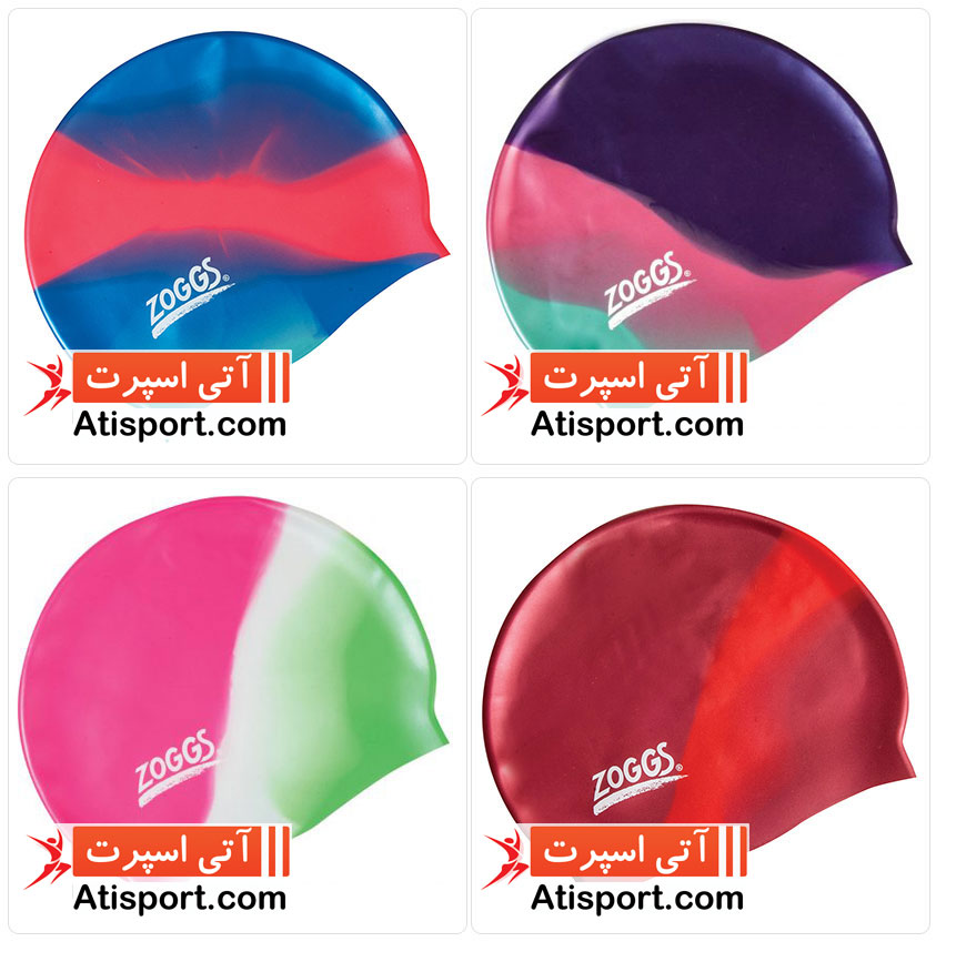 کلاه شنا بچه گانه Zoggs multi colour cap