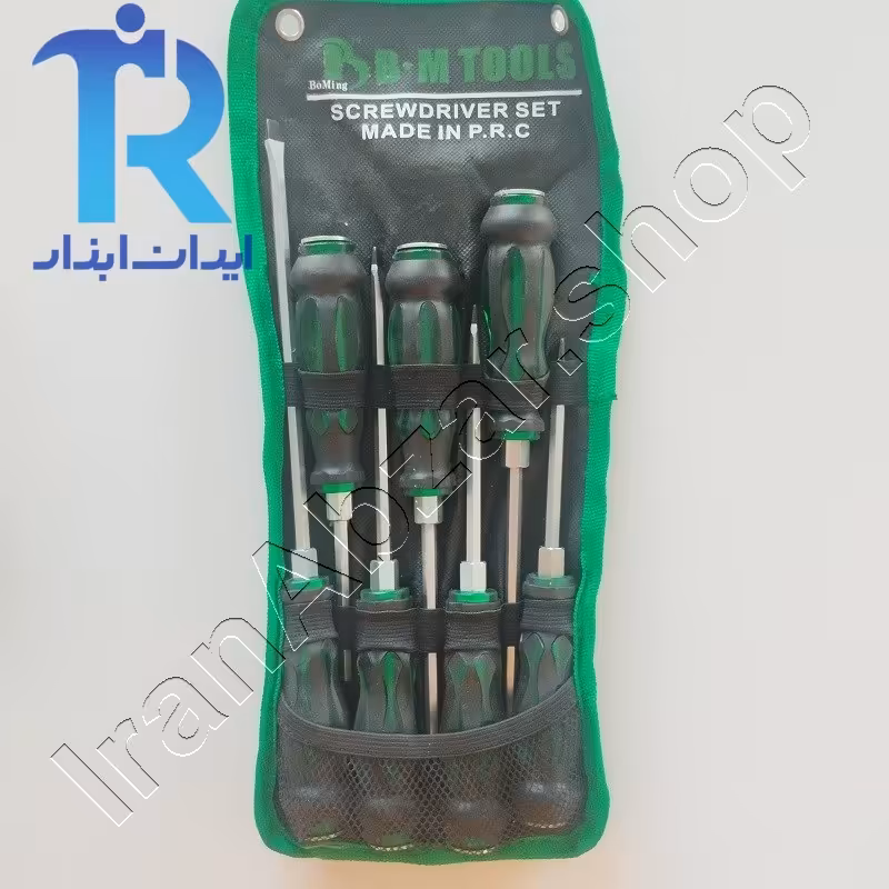 مجموعه پیچ گوشتی ضربه خور 7 عددی کیفی B.M tools