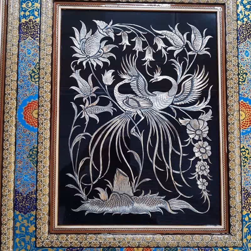 قاب قلمزنی و قاب نقاشی مینیاتور