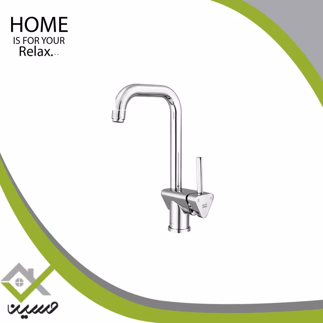 شیر سینک کلار مدل برمودا کروم(هزینه ارسال پس کرایه است)