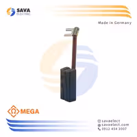 خرید ذغال کربنی صنعتی (گرافیتی) سیم‌ دار تکی 16*10 مگا آلمان | ساوا الکتریک