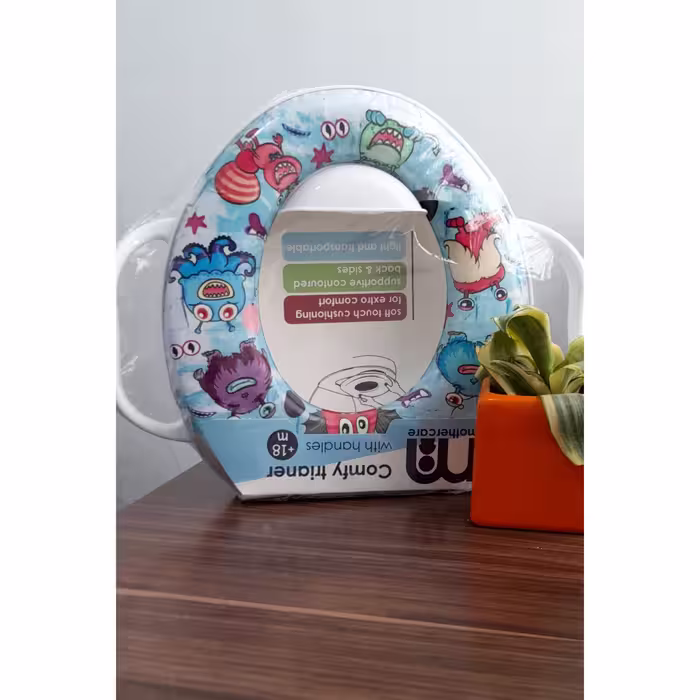 تبدیل توالت مادرکر mothercare طرح عروسکی comfy trainer

