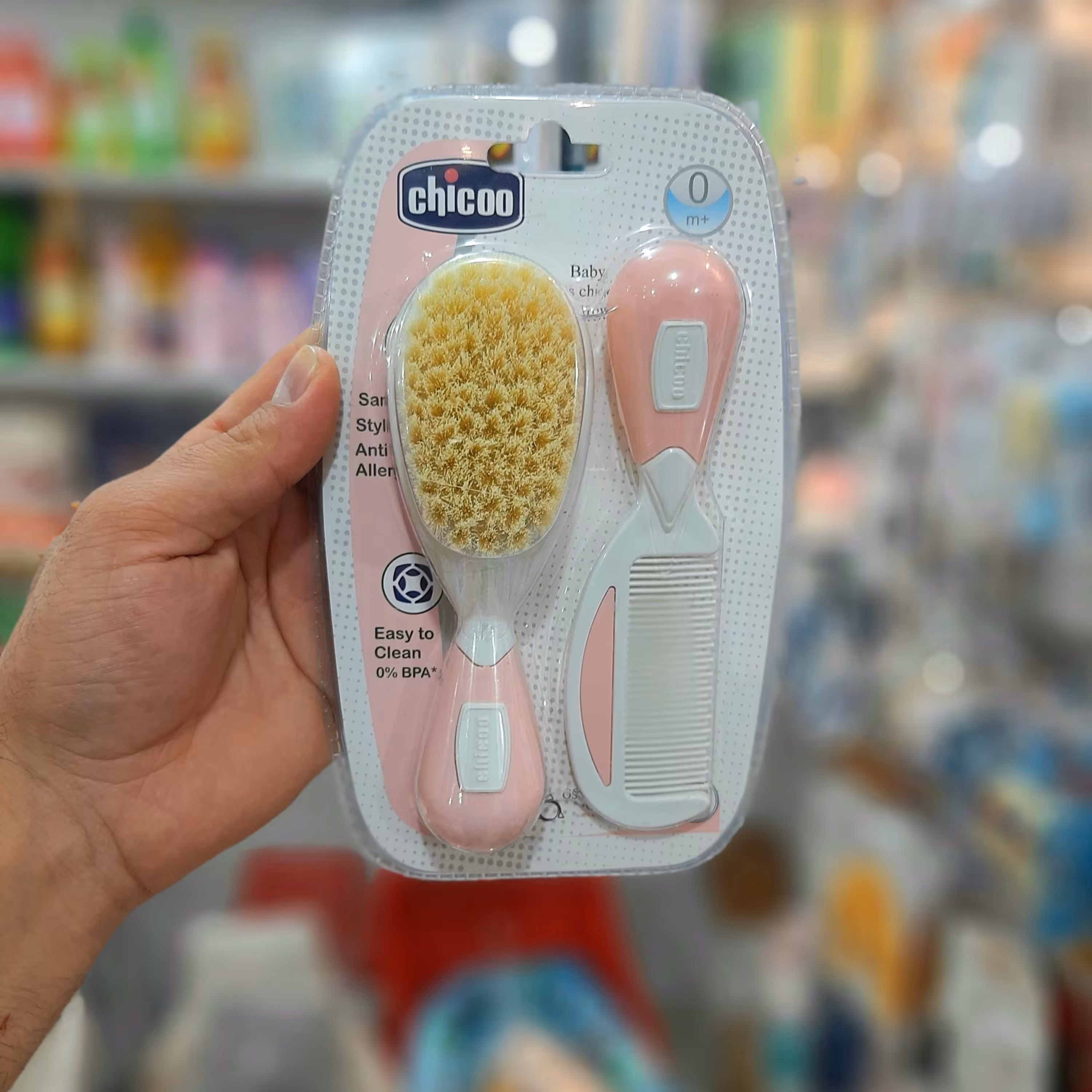 ست برس و شانه نوزاد برند چیکو