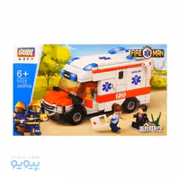 لگو ماشین آمبولانس برند GUDI کد 9920