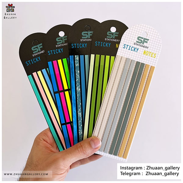 استیکی نت Highlighter Strips هایلایتری