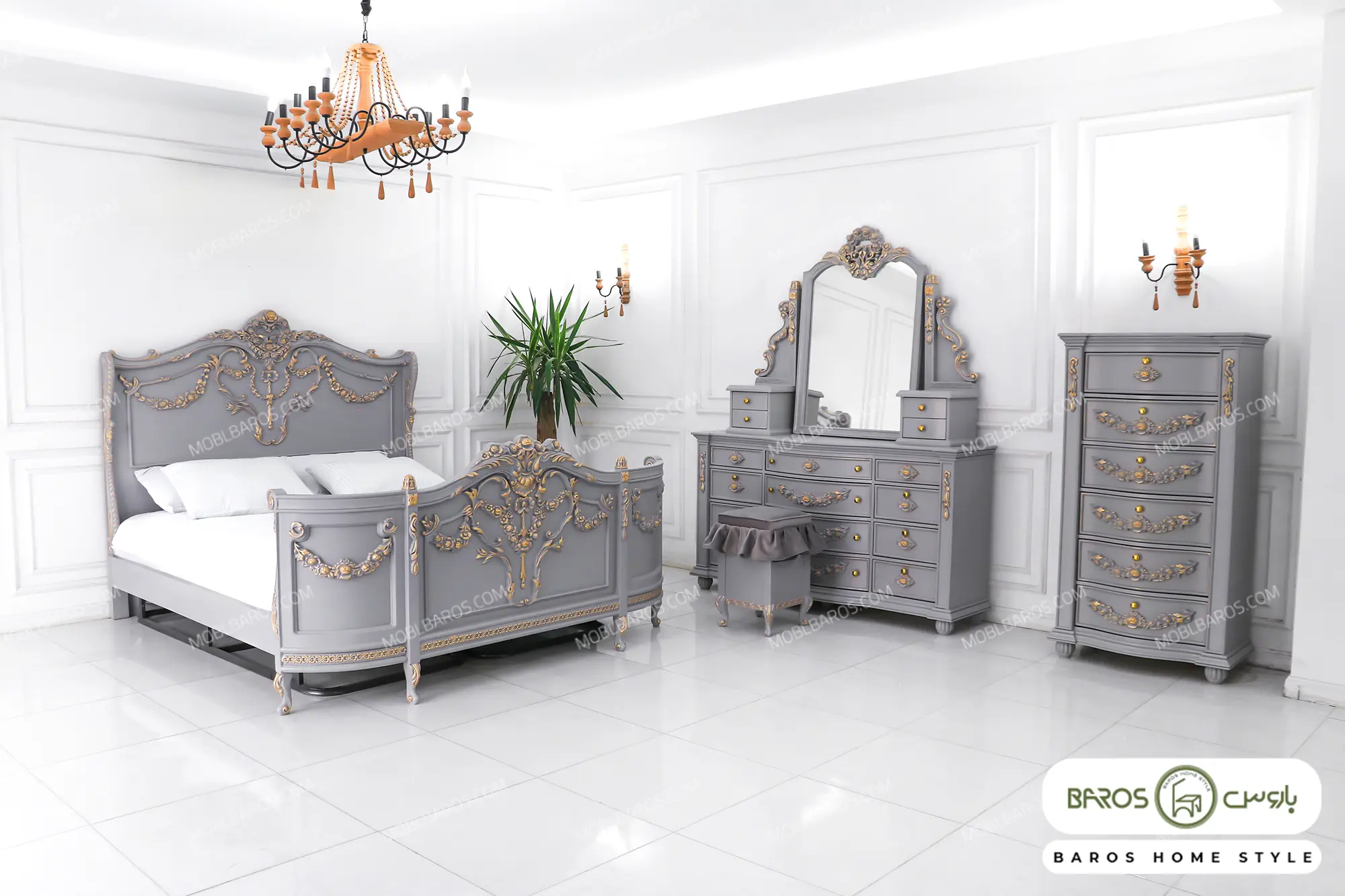 سرویس خواب دو نفره ژینوس کد 5