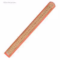 خط کش فلزی فوق ضخیم 30 سانت