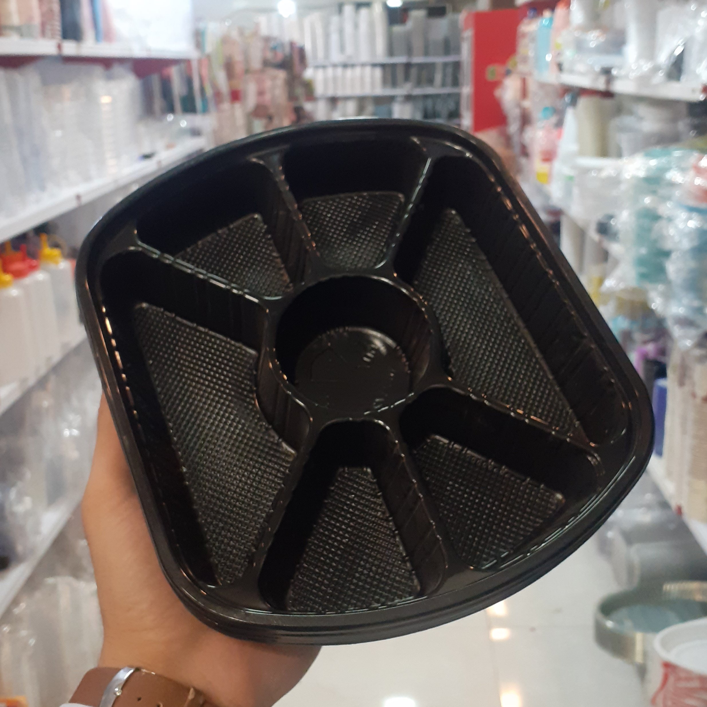 ظرف هفت خانه بسته بندی و کترینگدرب دار