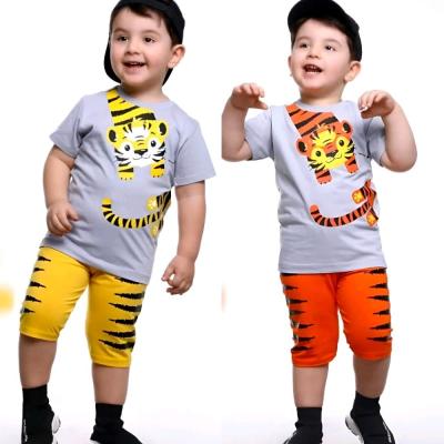 تیشرت شلوارک پنبه اعلا ببری2