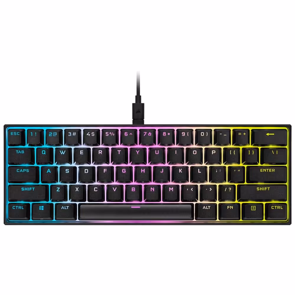 کیبورد گیمینگ کورسیر Corsair K65 RGB MINI Cherry MX Red