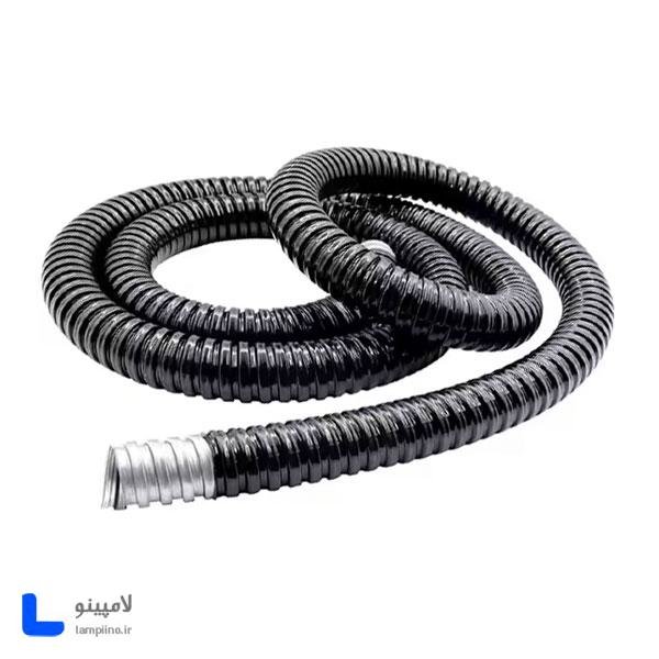 لوله فلکسی برق روکش دار سایز 25 حلقه 25 متری