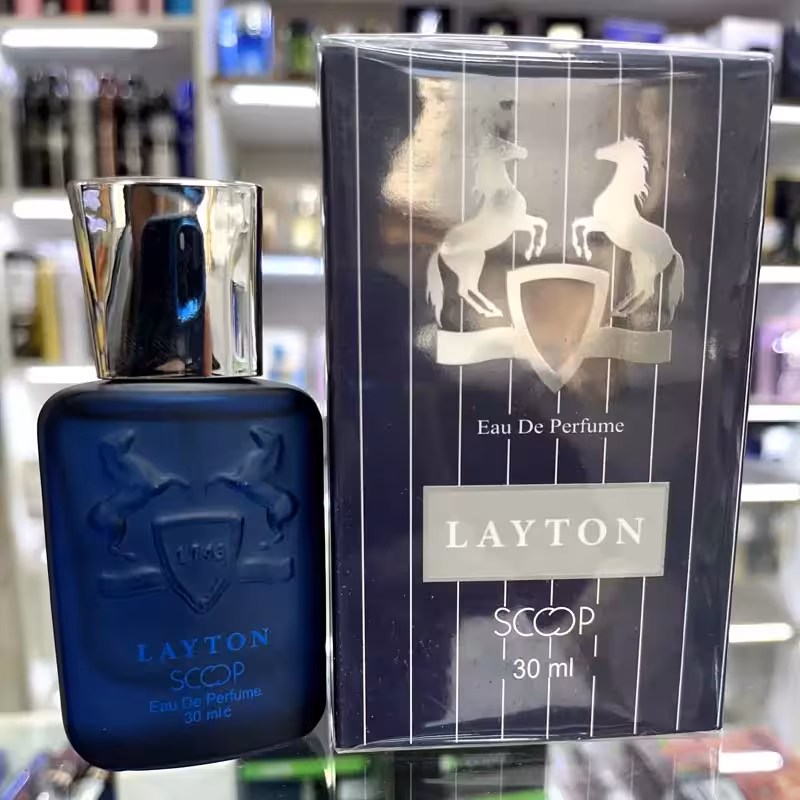 عطر جیبی مردانه اسکوپ مدل Layton حجم 30 میلی لیتر رایحه تلخ و خنک | amazonchi