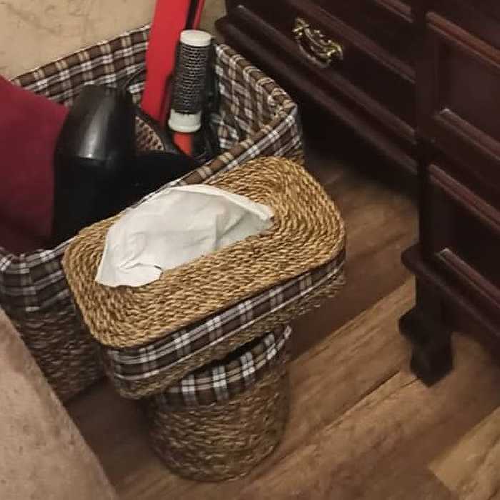 سطل و جای دستمال