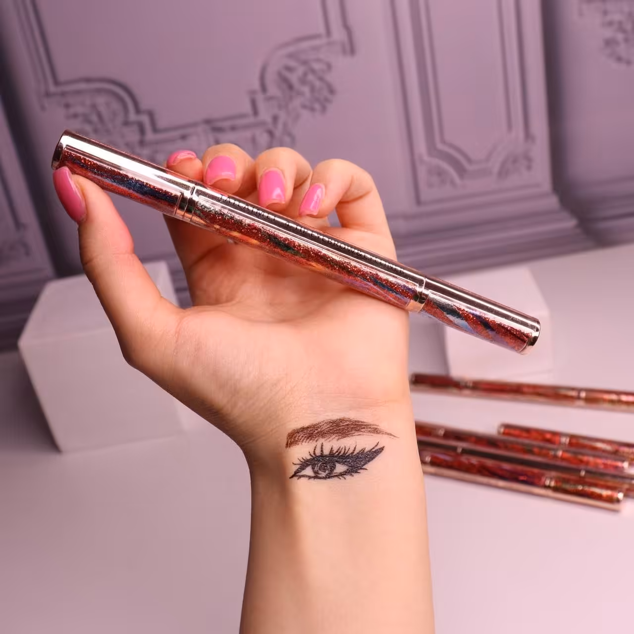 خط چشم و هاشور دو طرفه تایلامی TAILAIMEI